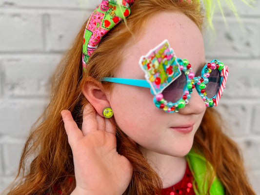 Mean One Cabochon Earrings