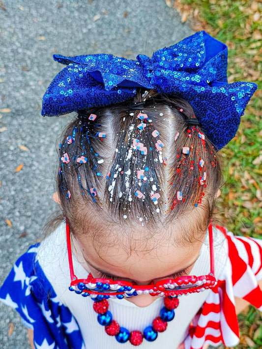 Patriotic Hair & Body Glitter Bundle