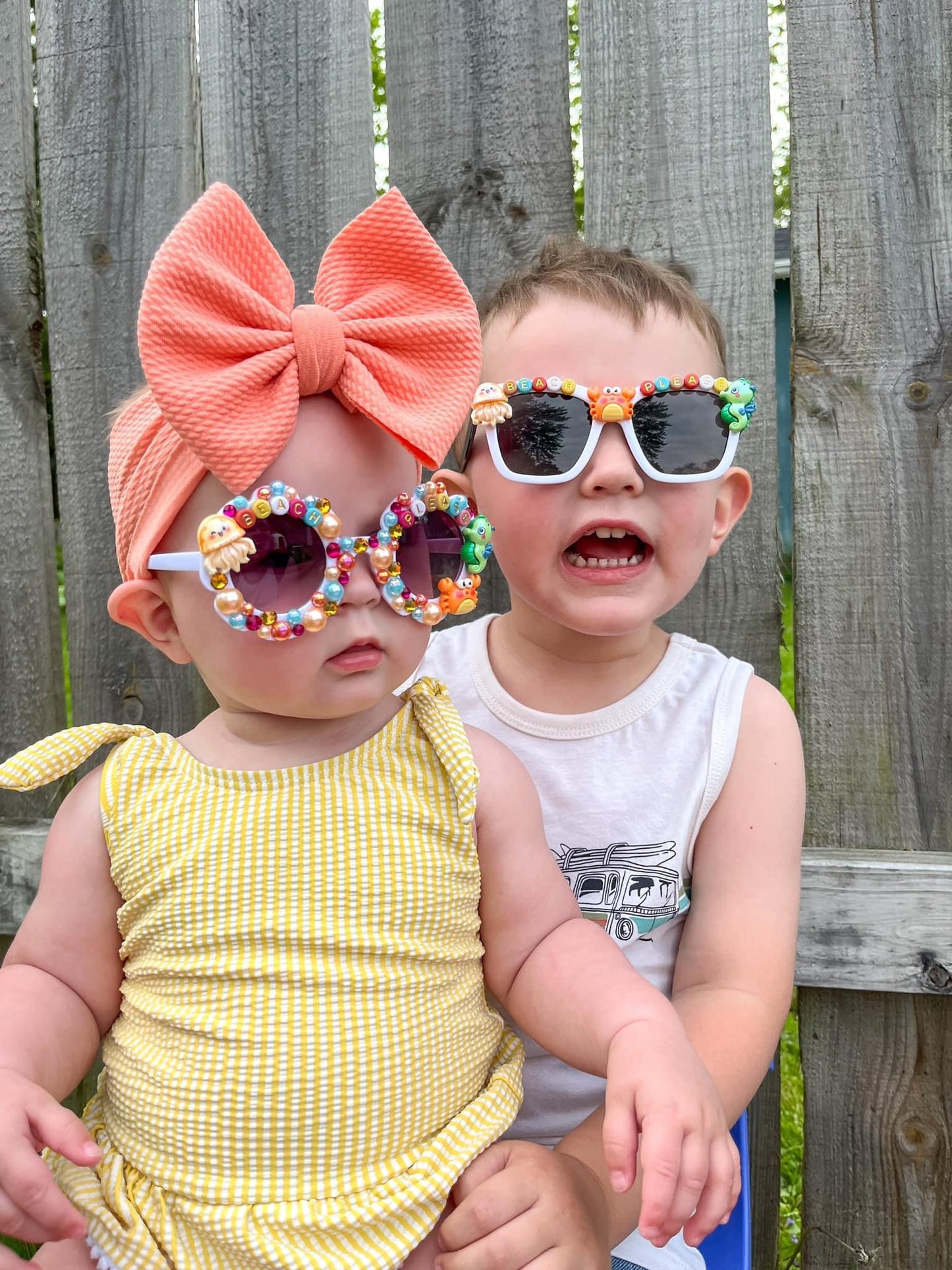 Beach Please Girls Sunnies