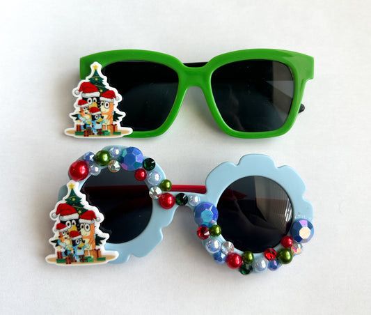 Christmas Heeler Sunnies