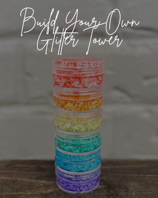 Build Your Own Glitter Tower