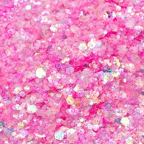 Pretty in Pink Hair & Body Glitter