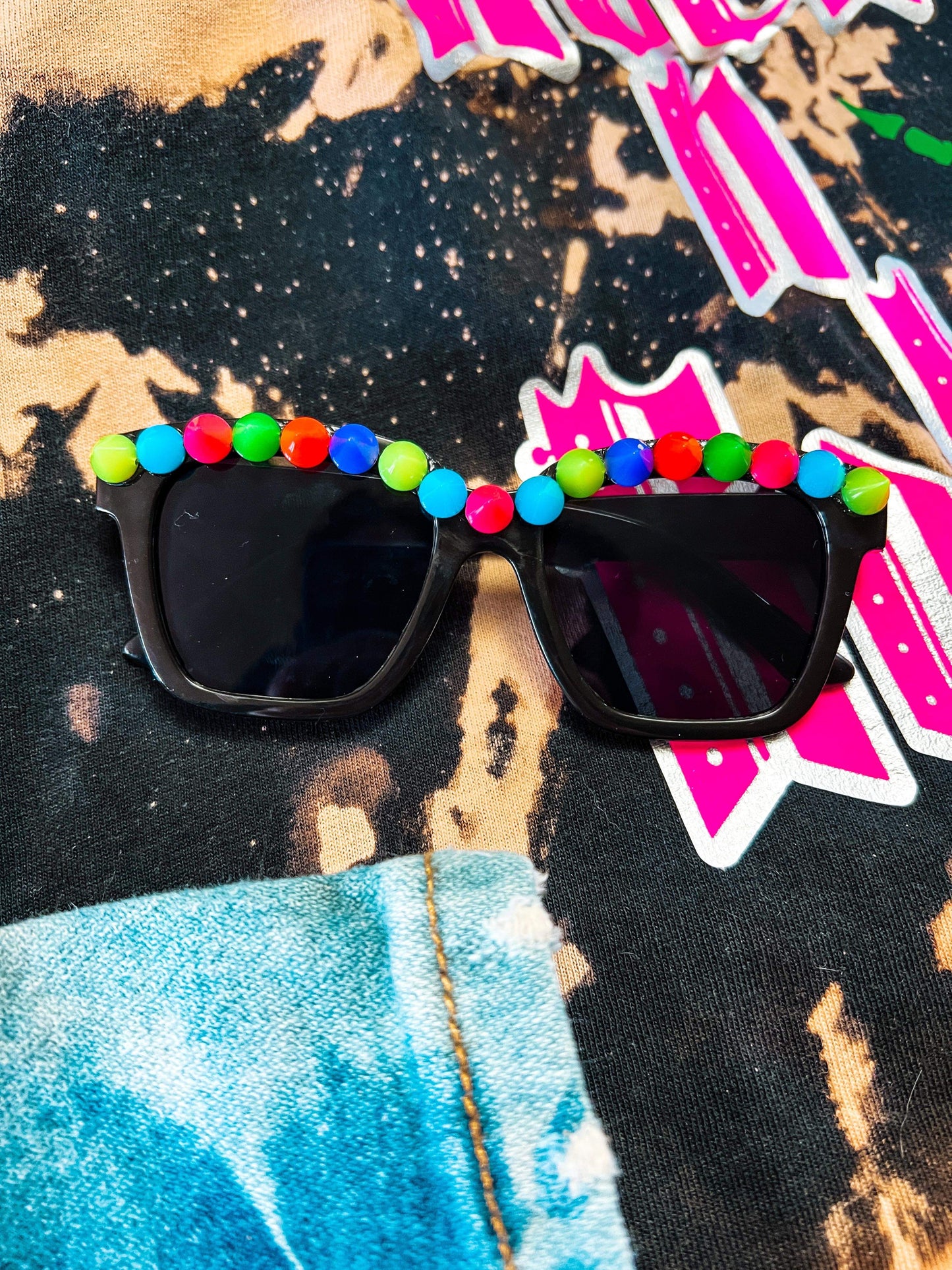 Neon Spike Sunnies