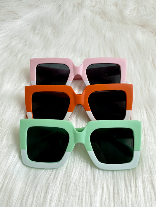 Kids Color Block Sunnies